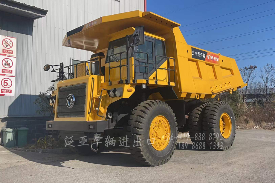 80吨矿用车,东风巨无霸自卸,80吨重型卡车