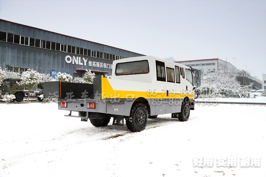 <strong> 如何预防4X4越野工程救援车，工程特种车，电力抢修车轮胎爆胎</strong>