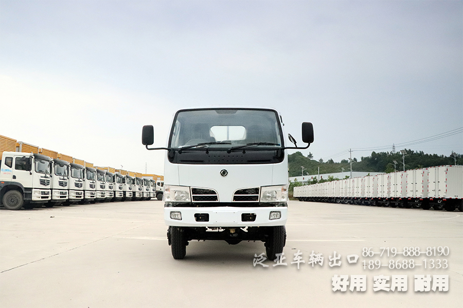 东风四驱卡车,小四驱底盘,右舵卡车,右舵车出口,右舵轻卡,东风轻卡出口,东风四驱出口,东风福瑞卡