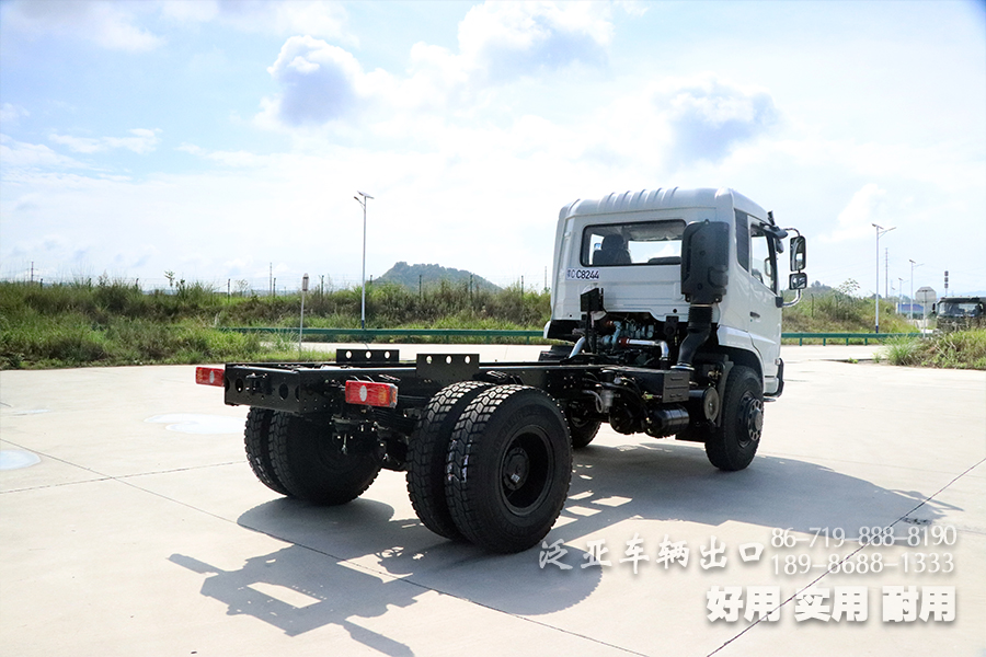 4*2天锦,排半自卸底盘,东风四驱越野专用车,越野专用底盘,东风天锦自卸车底盘