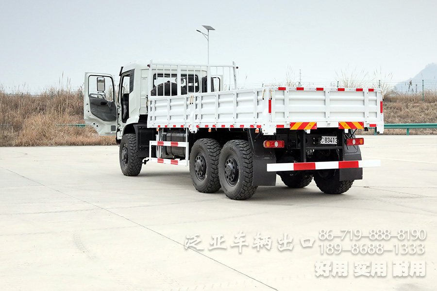 5.5米货箱卡车,新款东风6*6,260马力森林卡车,山地越野卡车,豪华卡车,恶劣路况专用车