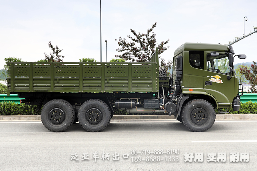 东风6×6,越野卡车厂家,专用卡车厂家,升级款货车,EQ2102载货车,东风六驱,六驱EQ2102,210马力货车,平头货车定制