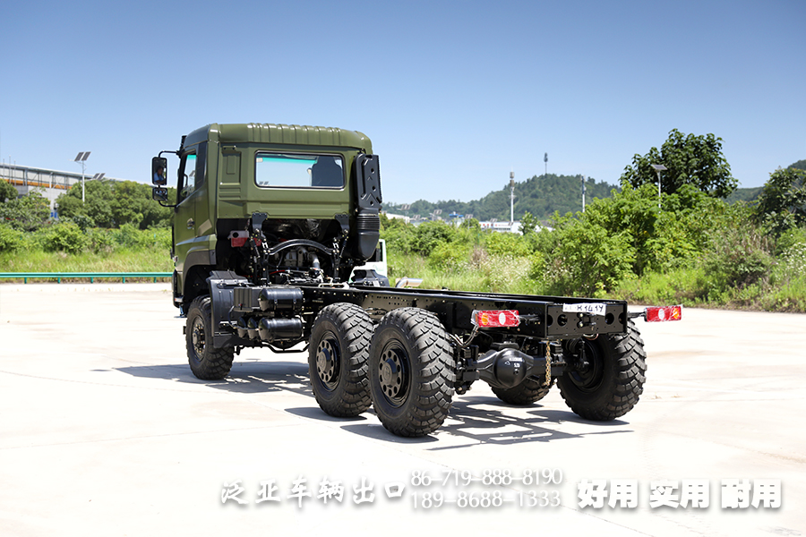6x6卡车,越野卡车底盘,340马力底盘,长途货车底盘,越野货车底盘,越野专用车底盘,340马力重卡