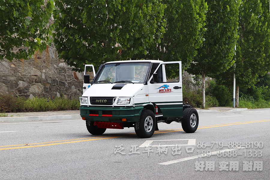 四驱依维柯,NJ2045,森林山路越野,短头底盘,越野底盘,小巧轻便的底盘改装