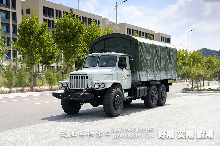 东风长头245越野运输车_210马力全驱EQ2100带篷布越野卡车_东风EQ245越野专用车