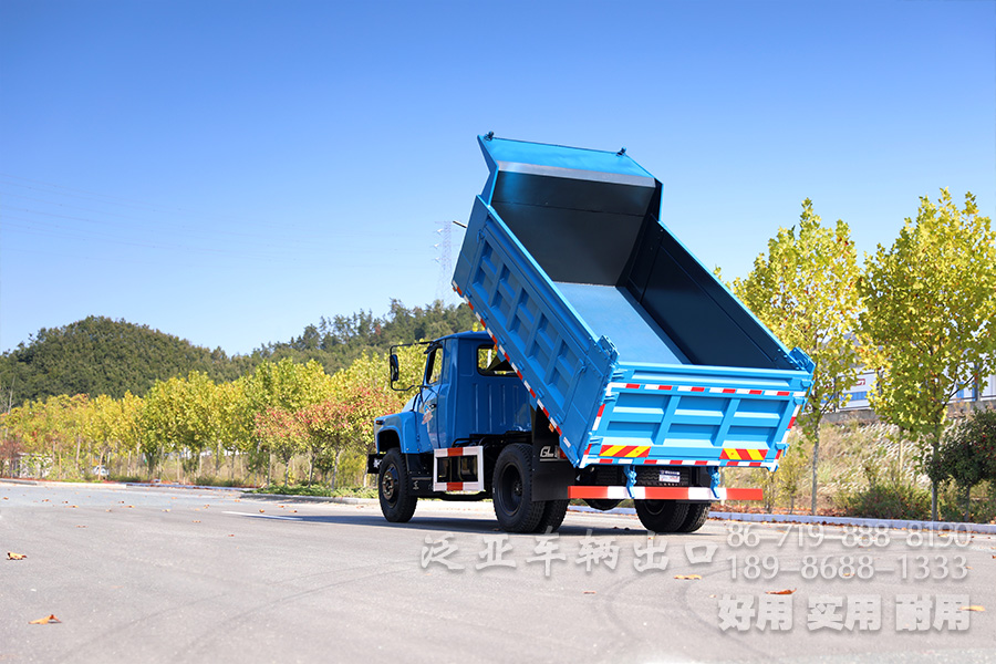 轻型自卸卡车,尖头自卸,单杠自卸汽车,出口自卸货车,东风商用卡车,4x2自卸汽车,东风4X2运输车,4x2卡车