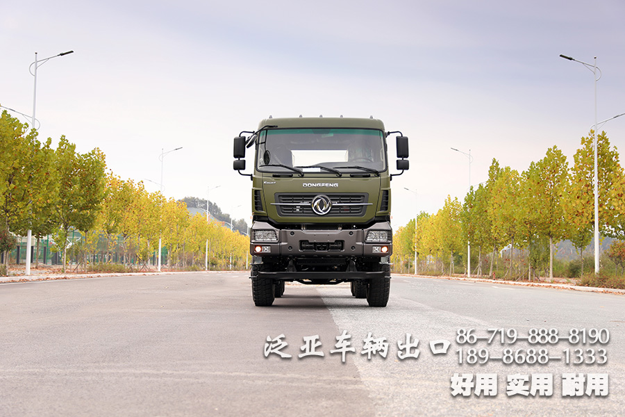 <strong>大马力大用途，东风六驱450马力平头卡车底盘</strong>