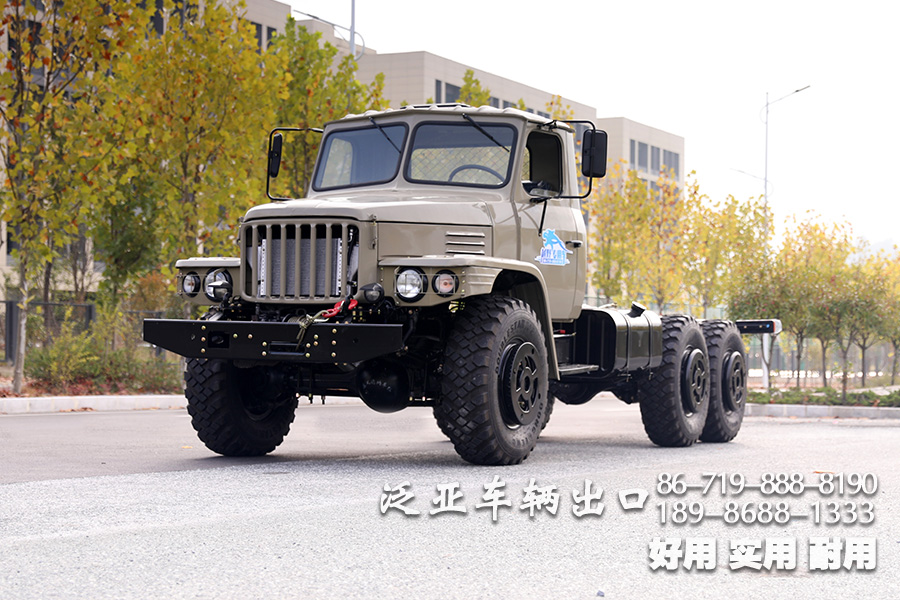 东风六驱210马力越野底盘_东风定制长头245越野底盘_东风EQ2100全驱越野专用底盘