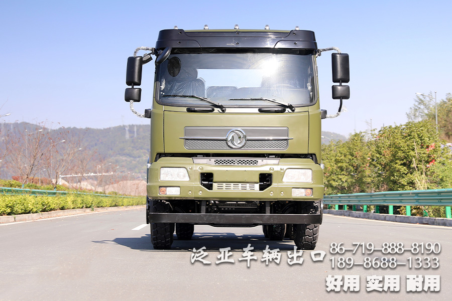 东风六驱、大马力底盘、越野运输车底盘、210马力底盘、出口专用底盘