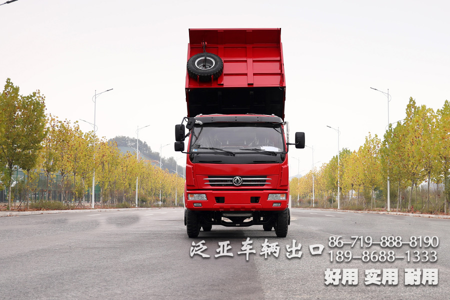 5吨自卸车,东风轻卡自卸,出口专供卡车,东风单排4*2,轻型自卸货车