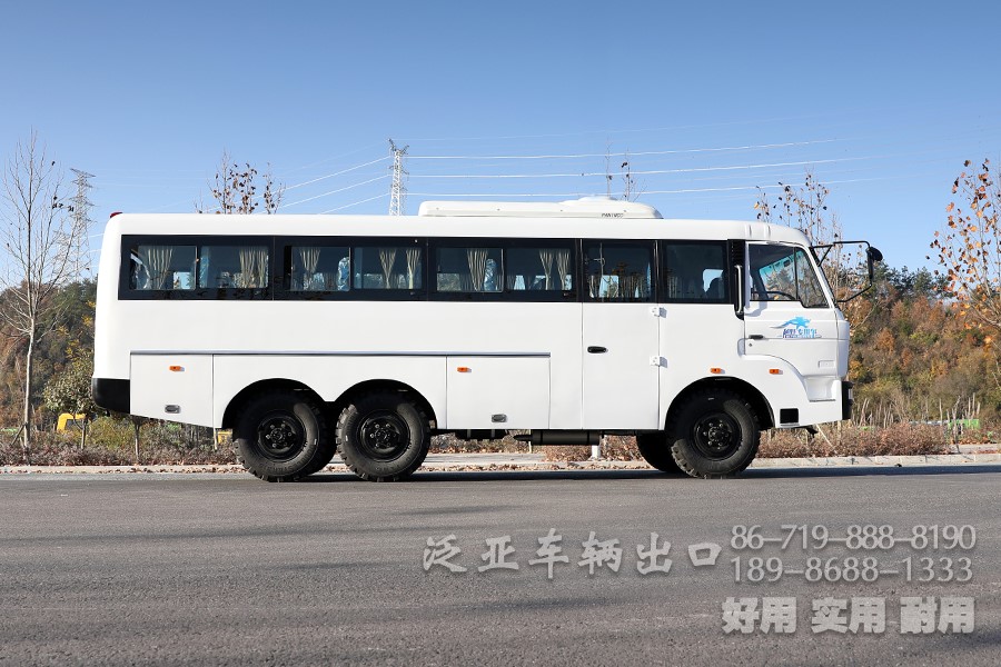 东风六驱客车，越野客车，东风全驱、东风巴士、村村通