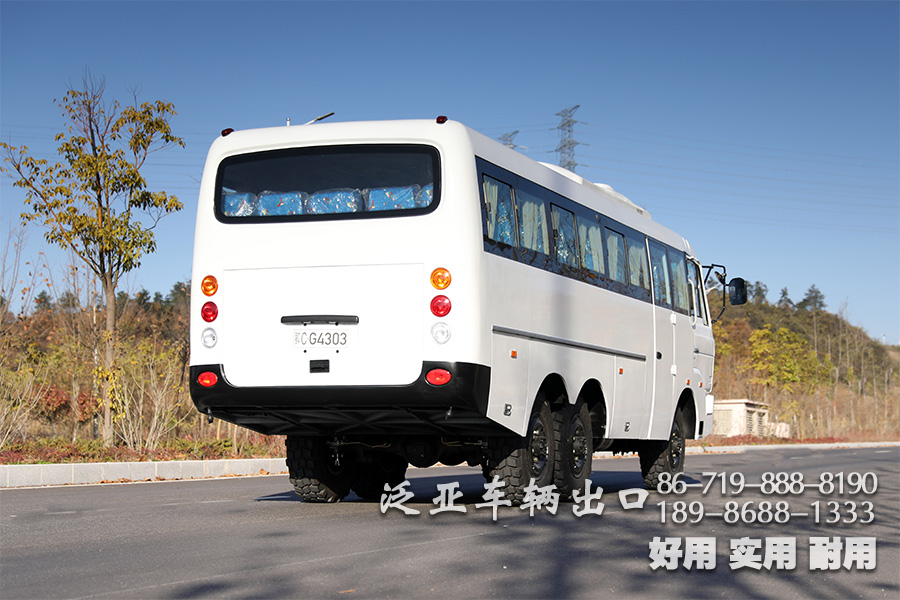 东风六驱客车，越野客车，东风全驱、东风巴士、村村通