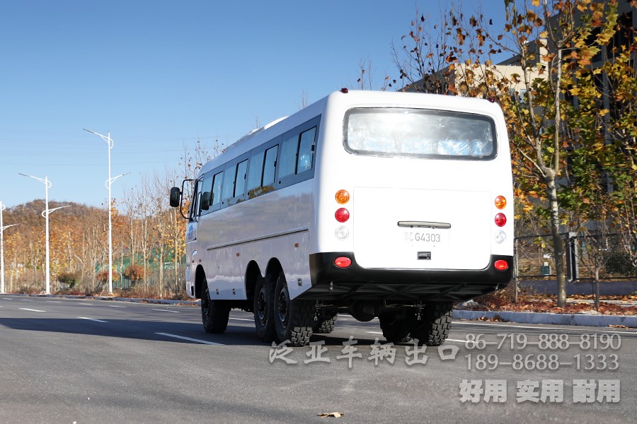 东风六驱客车，越野客车，东风全驱、东风巴士、村村通