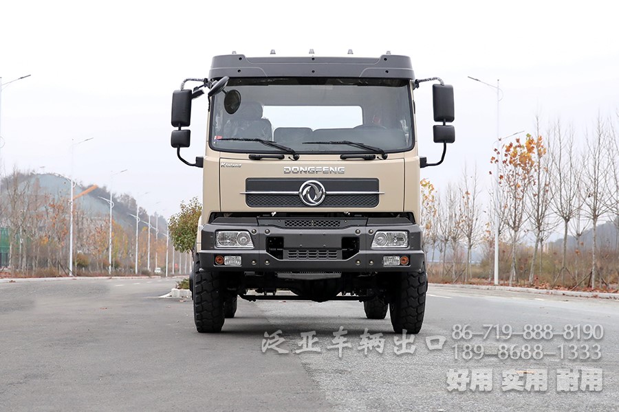 东风4x4，东风四驱，东风大马力卡车，手动八档卡车，大马力底盘出口