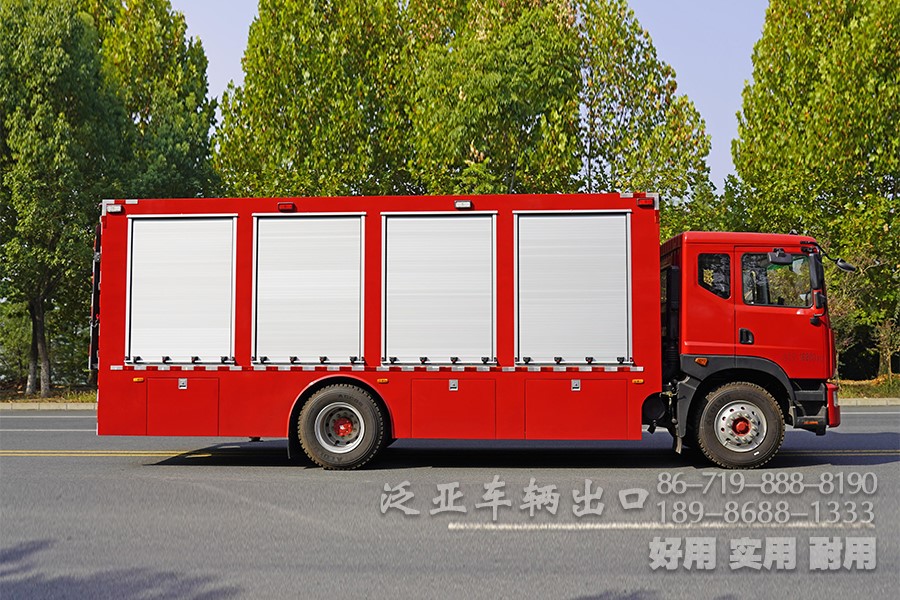 消防救援车 救援工程车 应急抢险车 多功能厢式车， 汛期排涝救险车， 应急电源车， 通讯抢修车， 专项救援车