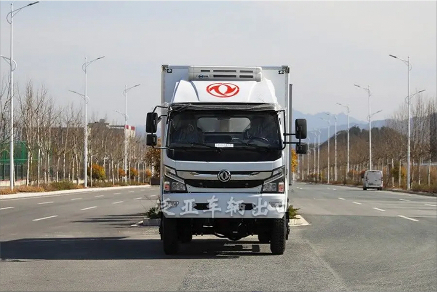 <strong>东风四驱15方现货水产品冷链保鲜车冷藏车</strong>