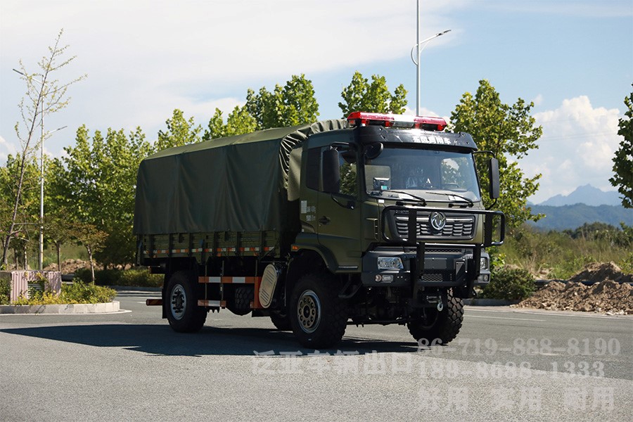 东风四驱，4x4全驱，运兵车