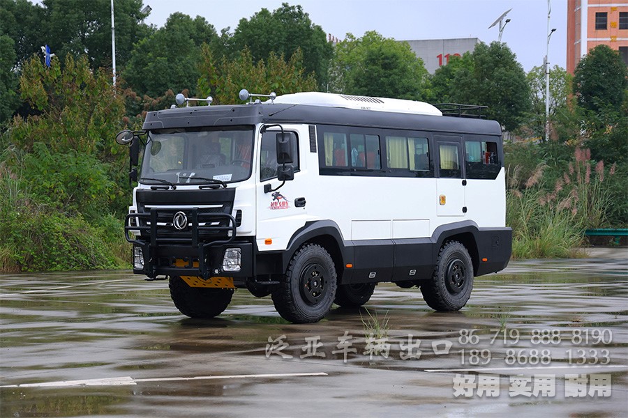东风四驱23座越野客车森林消防观光巴士